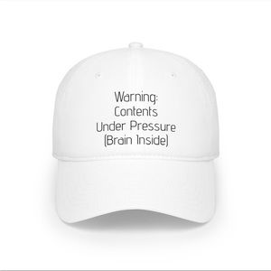 Baseball Cap -Pressure Warning